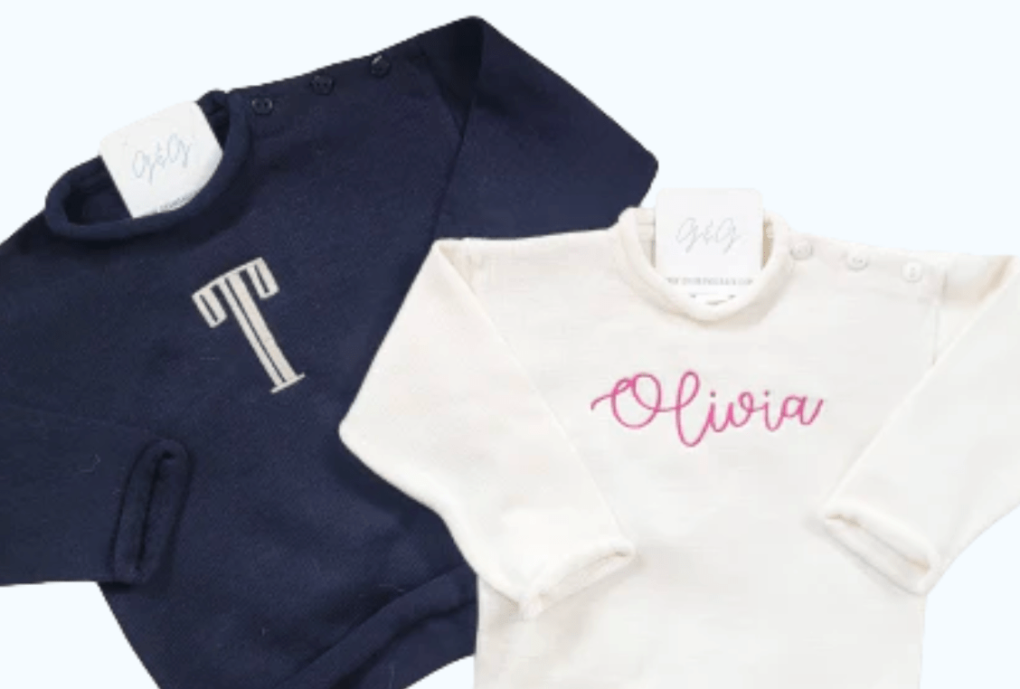 The Proper Way to Monogram - Ann + Reeves Kids