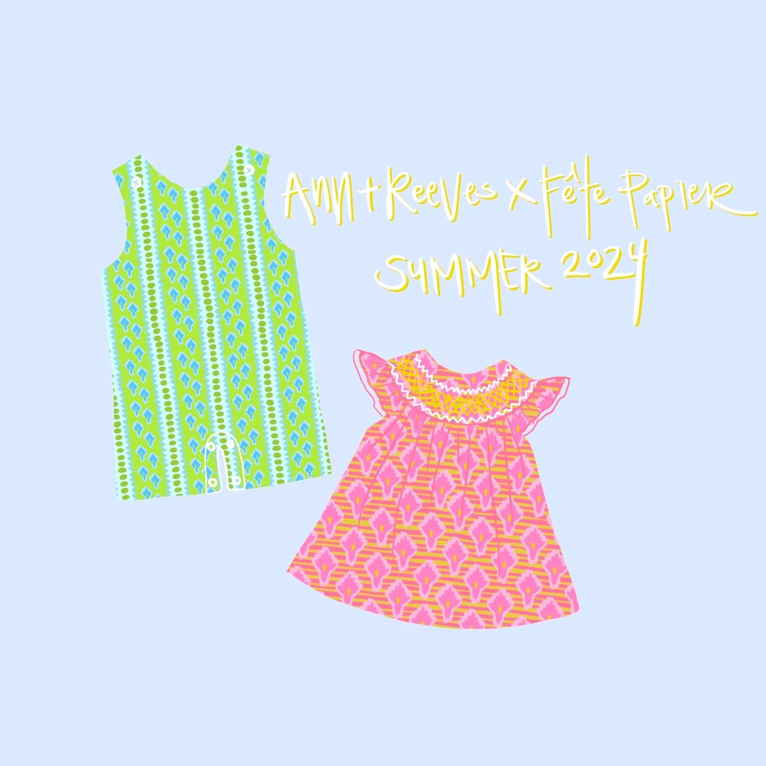 Collab Fete Papier - Ann + Reeves Kids