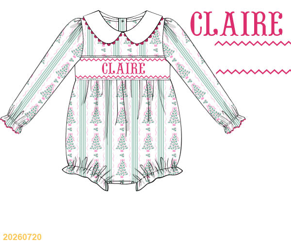 Sweet Noel - Custom Long Sleeve Ellie Bubble