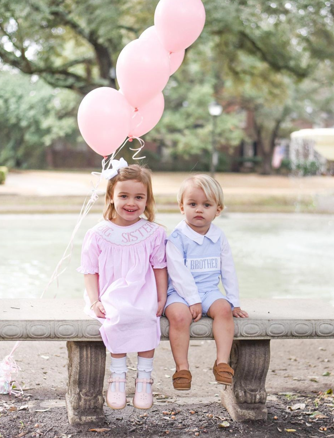 Big Sister - Pink Gingham Emmie Dress