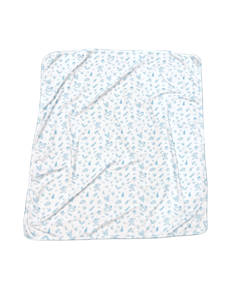 A Little Baby - Boys Blanket - Ann + Reeves Kids