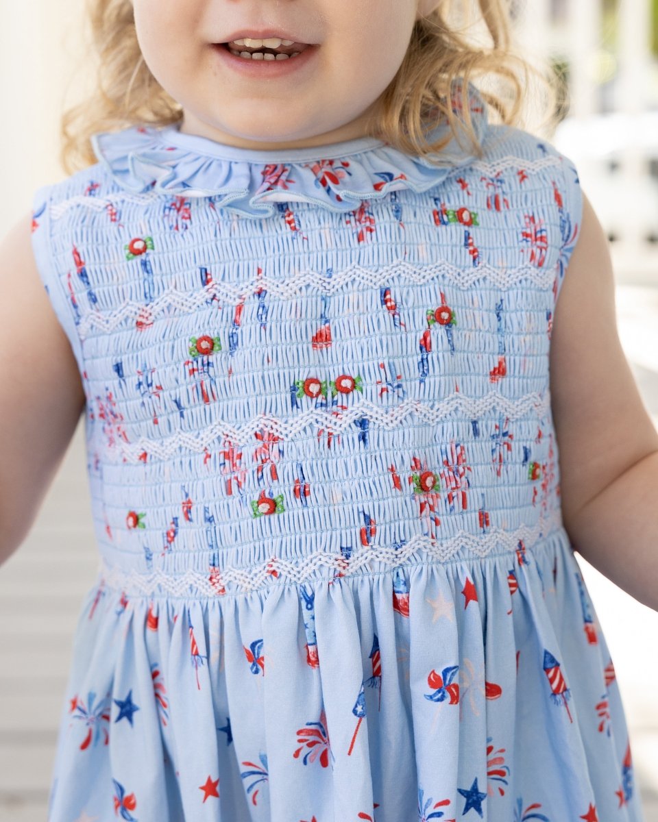 Blast Off - Parker Dress - Ann + Reeves Kids
