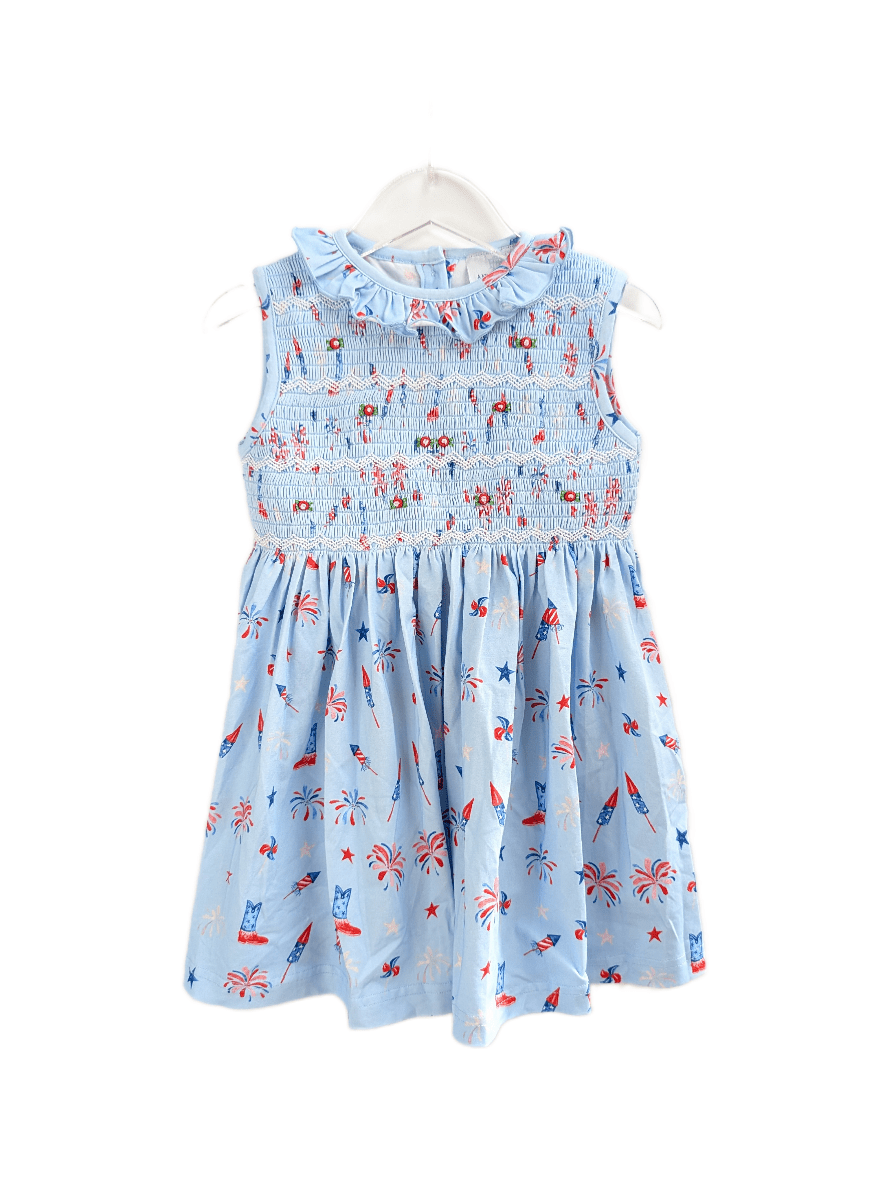 Blast Off - Parker Dress - Ann + Reeves Kids