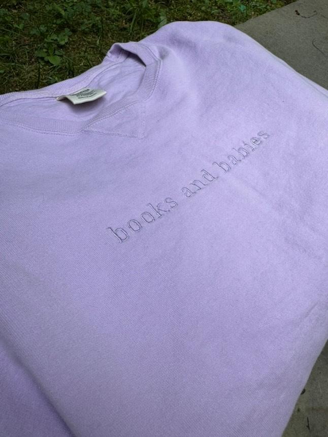 Books and Babies Sweatshirt - Ann + Reeves Kids