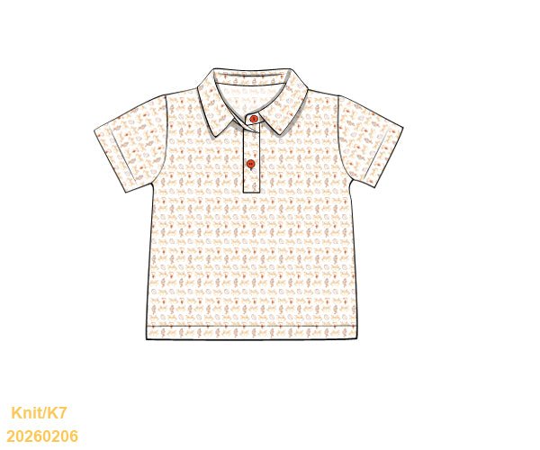 Campus Classics - Burnt Orange Edition - Boys Polo - Ann + Reeves Kids
