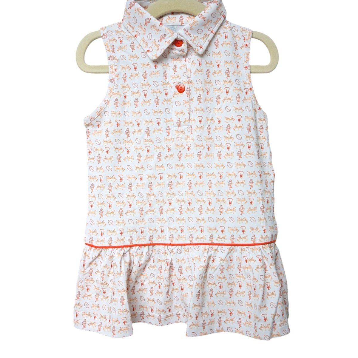 Campus Classics - Burnt Orange Edition - Girls Dress - Ann + Reeves Kids