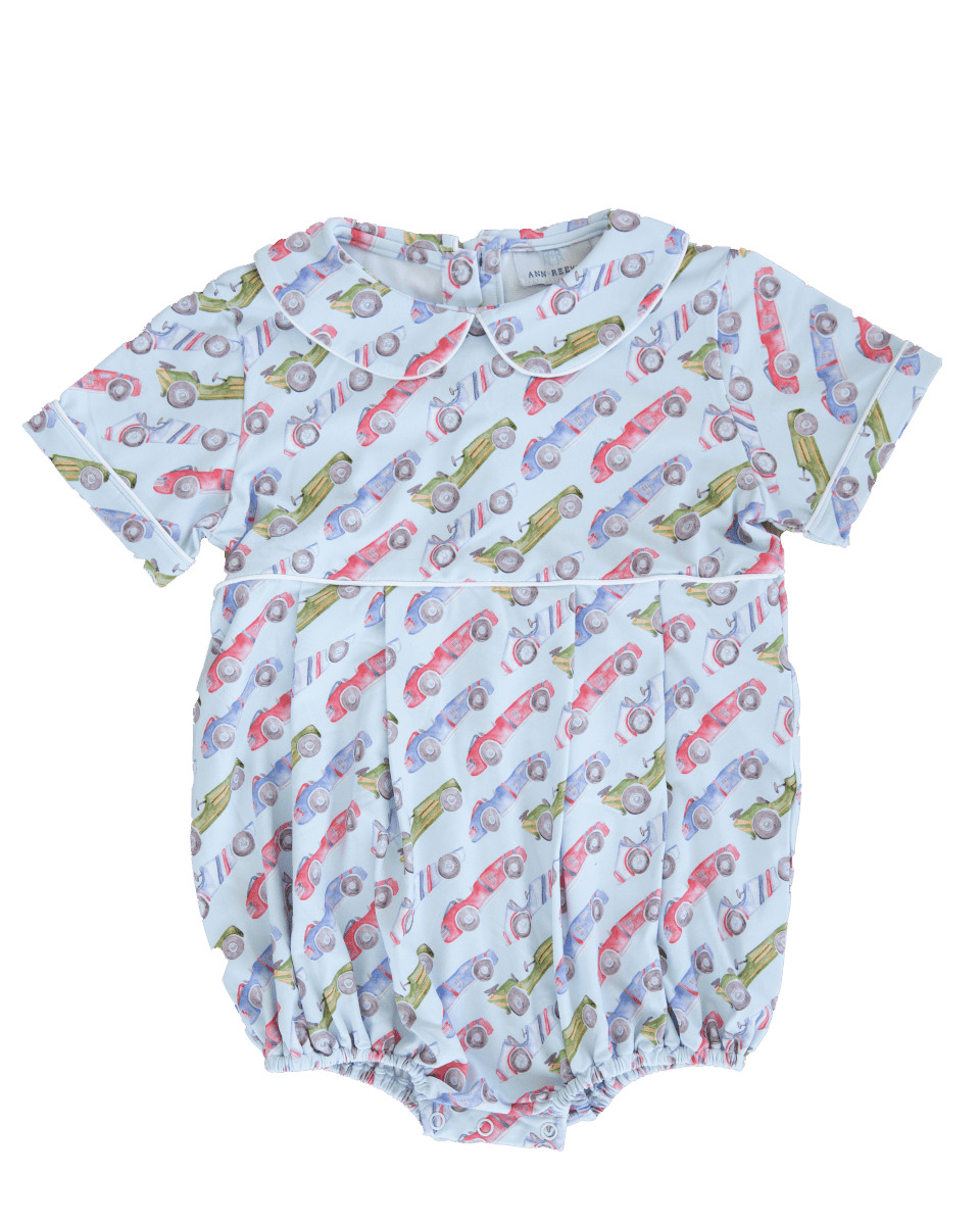 Driving Dapper - Boys Bubble - Ann + Reeves Kids