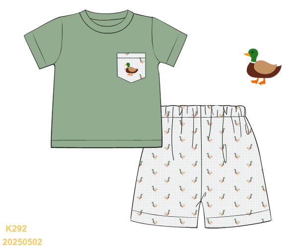 Feathered Friends - Robert Short Set - Ann + Reeves Kids