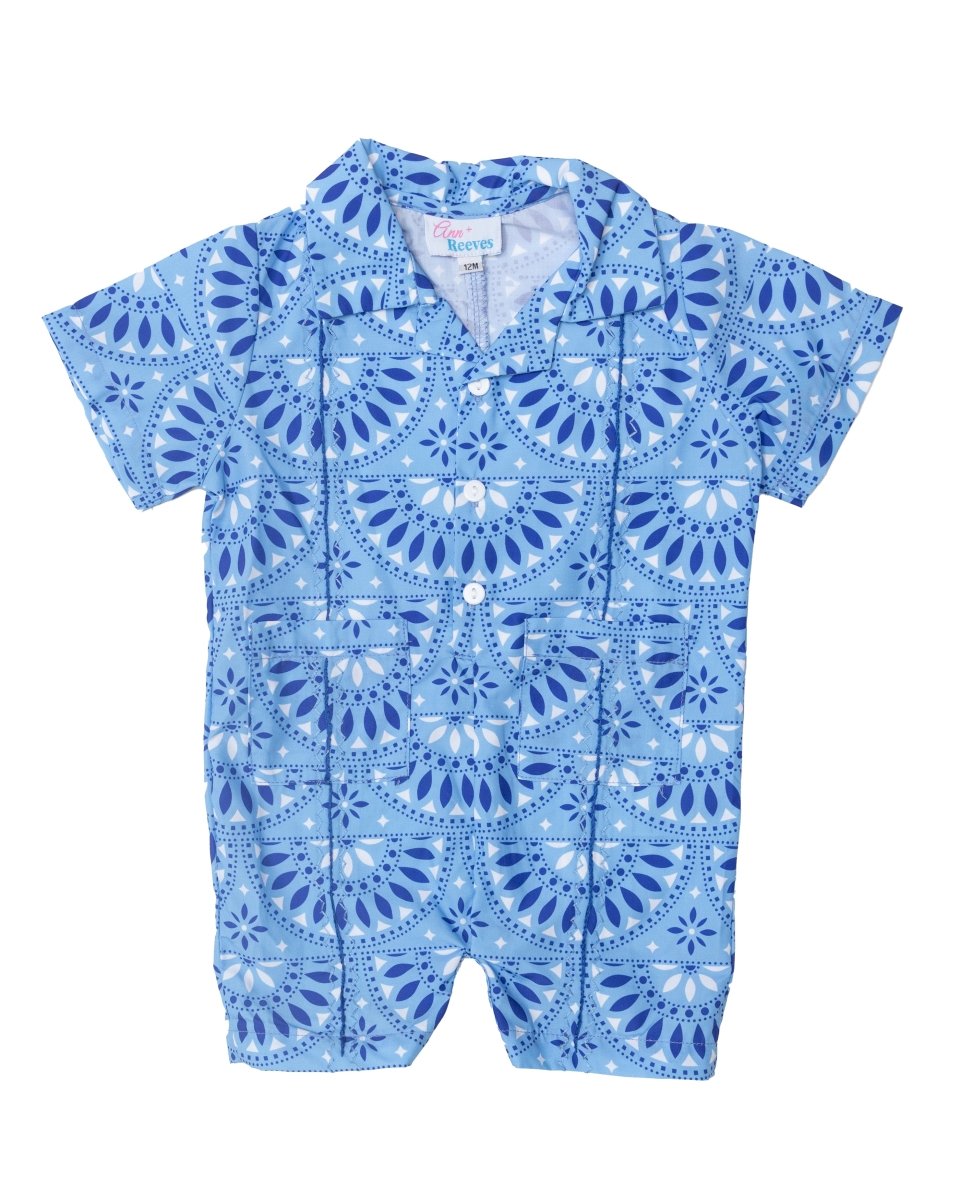 Fiesta All Day - Harris Romper - Ann + Reeves Kids