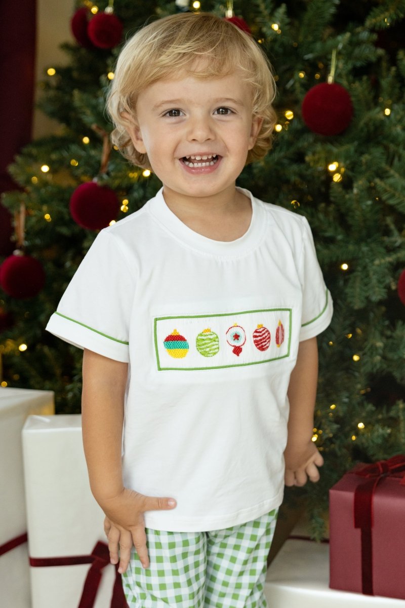 Jolly and Joy - Corbin Pant Set - Ann + Reeves Kids