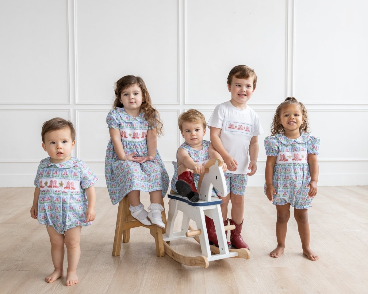 Let's Rodeo - Margaret Dress - Ann + Reeves Kids