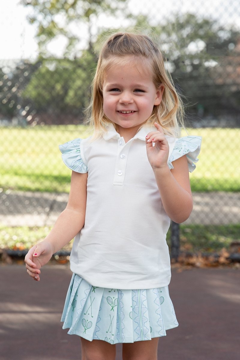 PLAY+ Girls - Cisco Polo - Ann + Reeves Kids