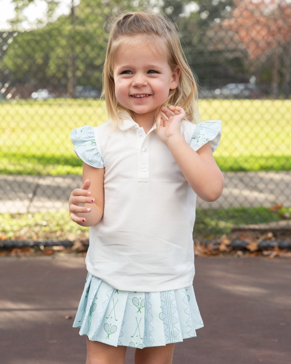 PLAY+ Girls - Millie Tennis Skirt - Ann + Reeves Kids
