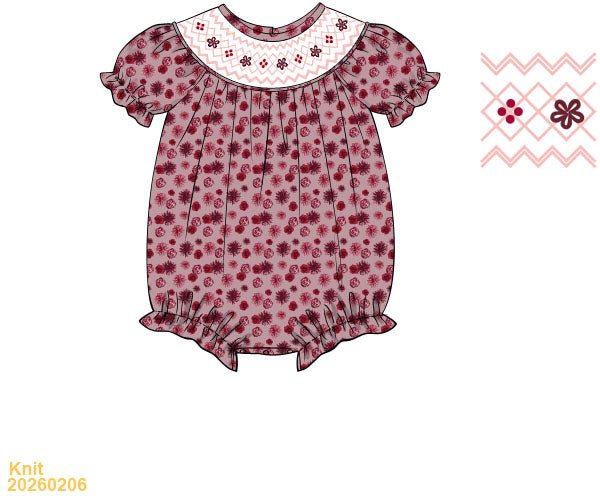 Pom Pom Party - Maroon Edition - Annie Bubble - Ann + Reeves Kids