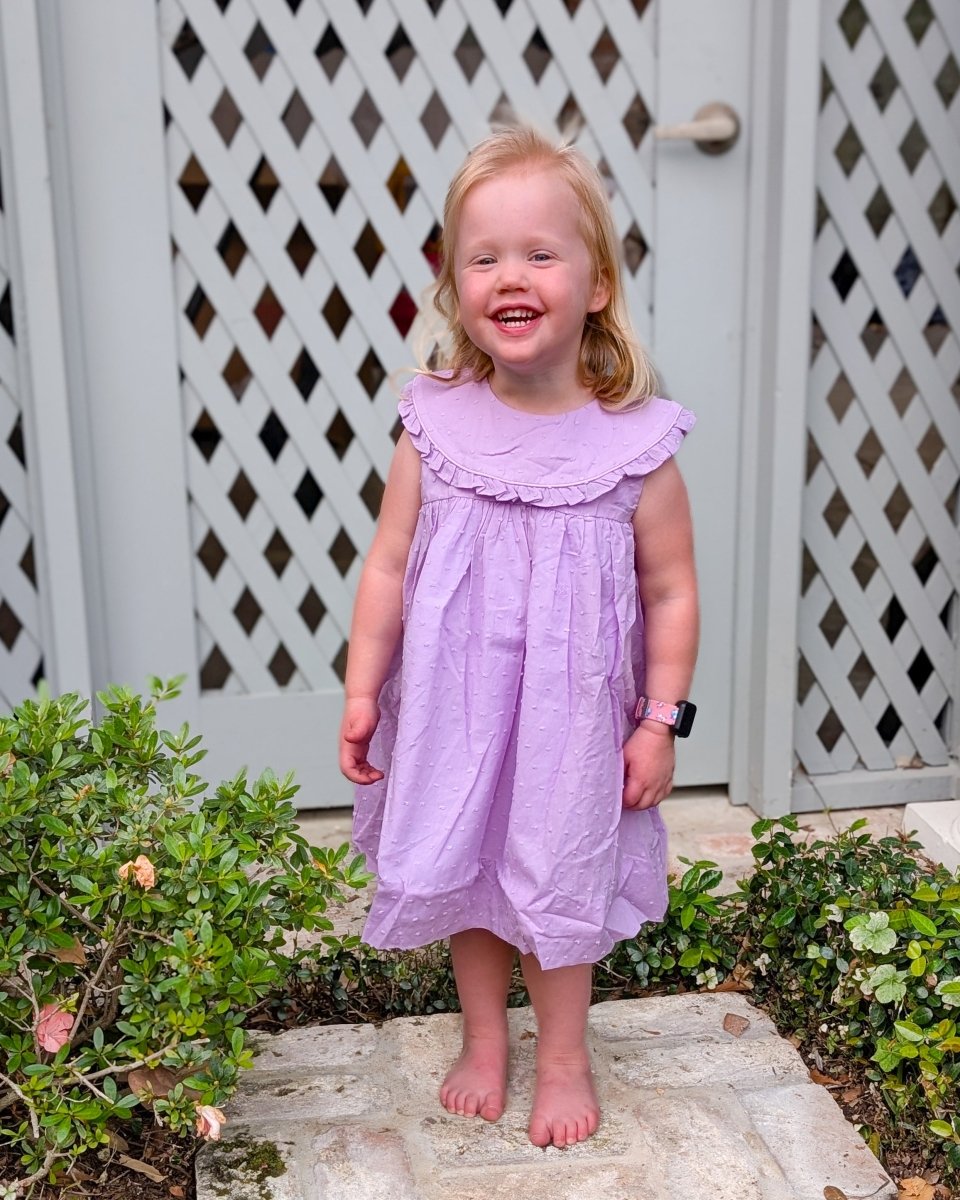 Pretty Purple - Jennifer Dress - Ann + Reeves Kids