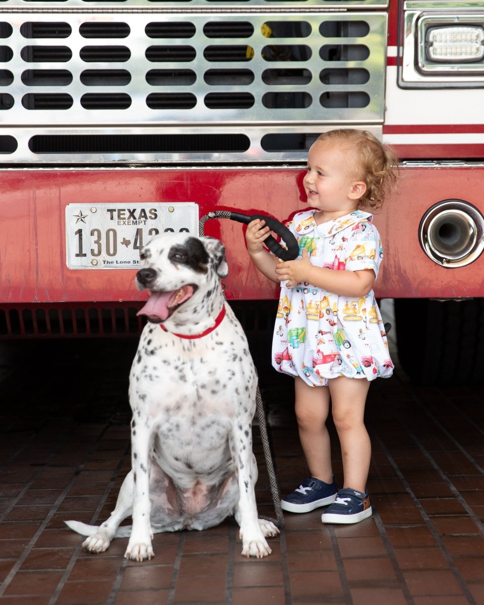 Pups at Work - Boys Bubble - Ann + Reeves Kids