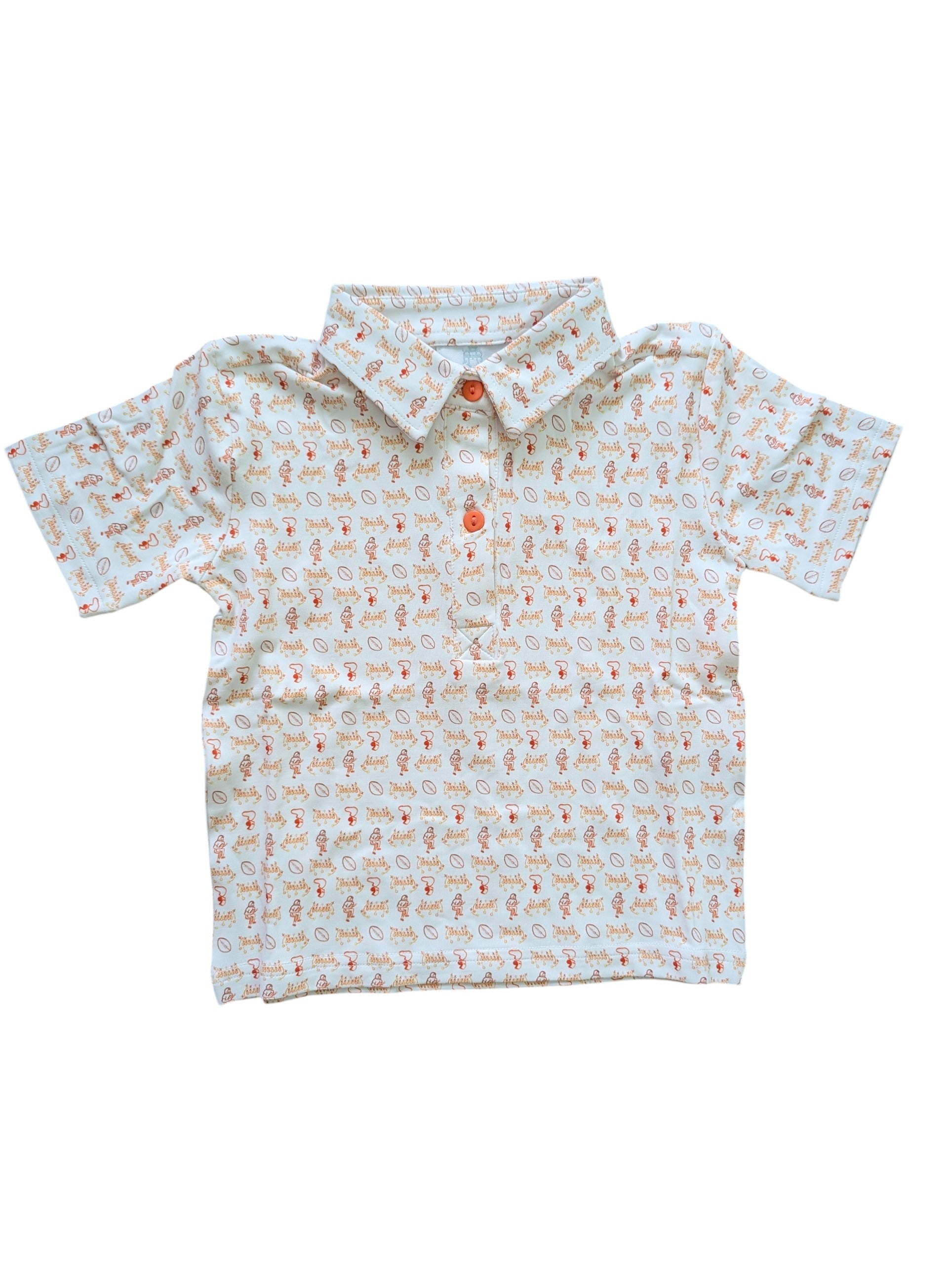 Campus Classics - Burnt Orange Edition - Boys Polo