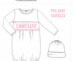 Emmeline - NB - Baby Snuggles Gown