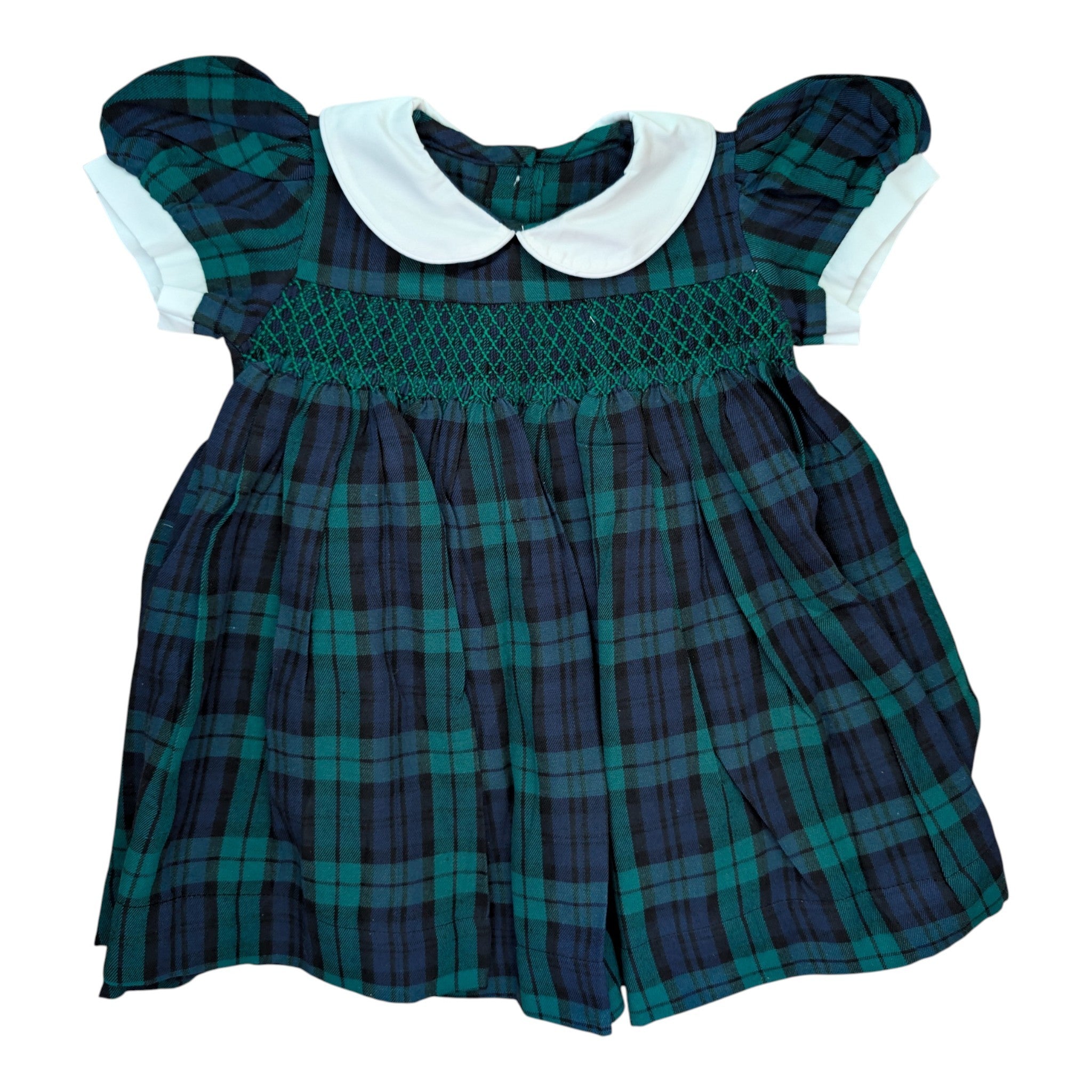 Evergreen Plaid - Girl's Dress