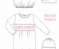 Olivia Parker - NB - Baby Snuggles Gown