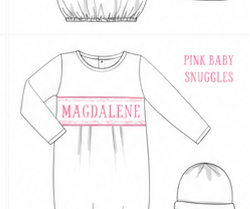 Magdalene - NB - Baby Snuggles Gown