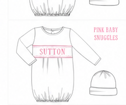 Sutton - 3M - Baby Snuggles Gown