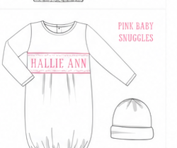 Hallie Ann - 3M - Baby Snuggles Gown