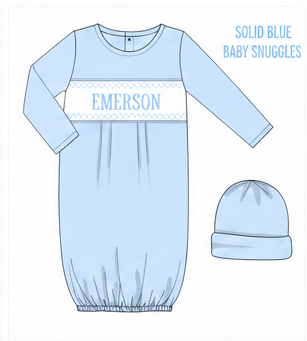 Emerson - NB - Baby Snuggles Gown