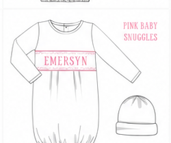 Emersyn - NB - Baby Snuggles Gown