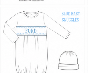 Ford - NB - Baby Snuggles Gown
