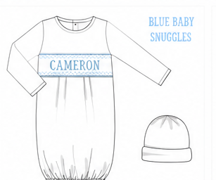 Cameron - NB - Baby Snuggles Gown
