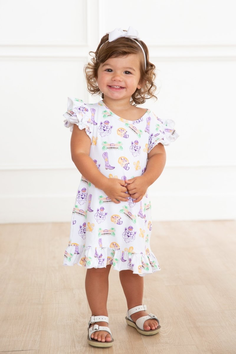 Saturday in the Valley - Girls Dress - Ann + Reeves Kids