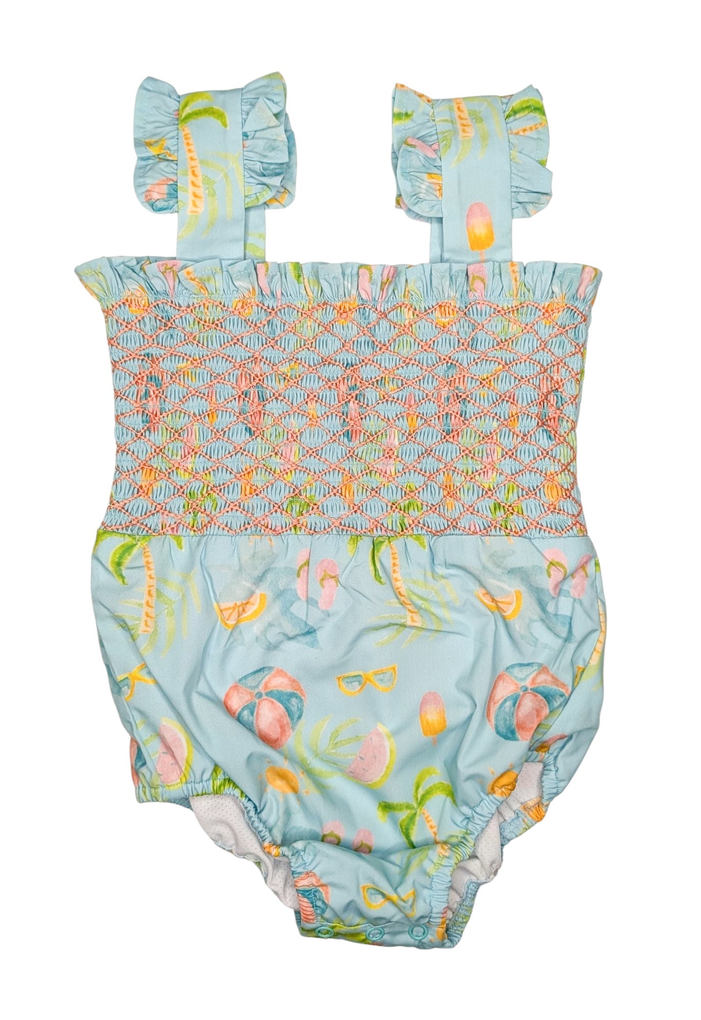 girl's one piece swim
