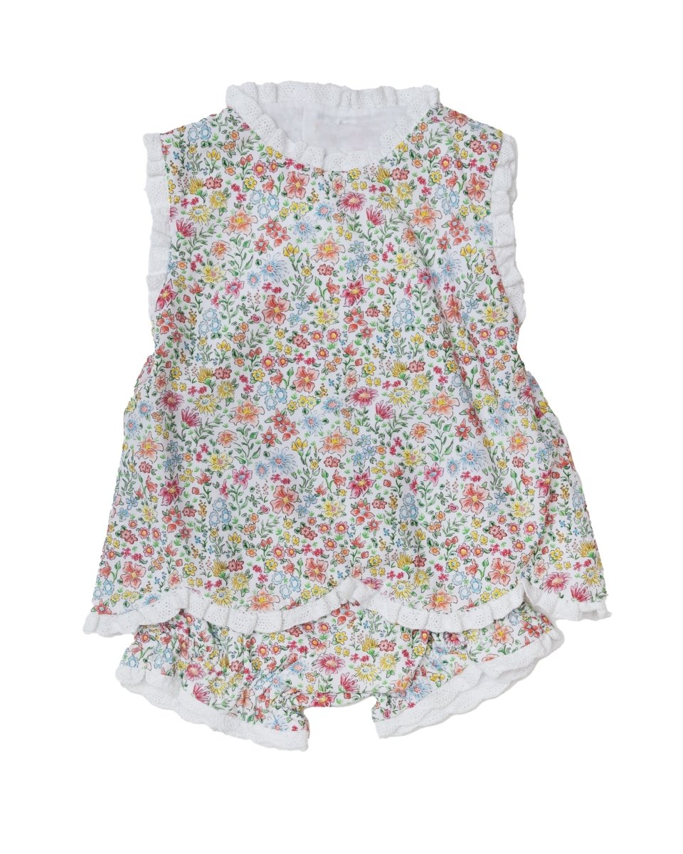 Spring Fling - Rosie Bloomer Set - Ann + Reeves Kids