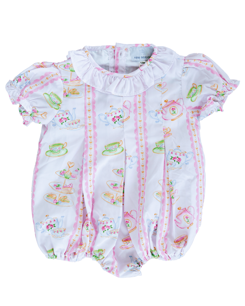 Tea Party - Girls Bubble - Ann + Reeves Kids