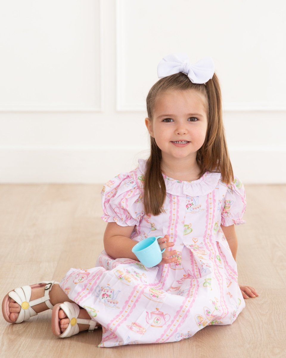 Tea Party Girls Dress - Main Image