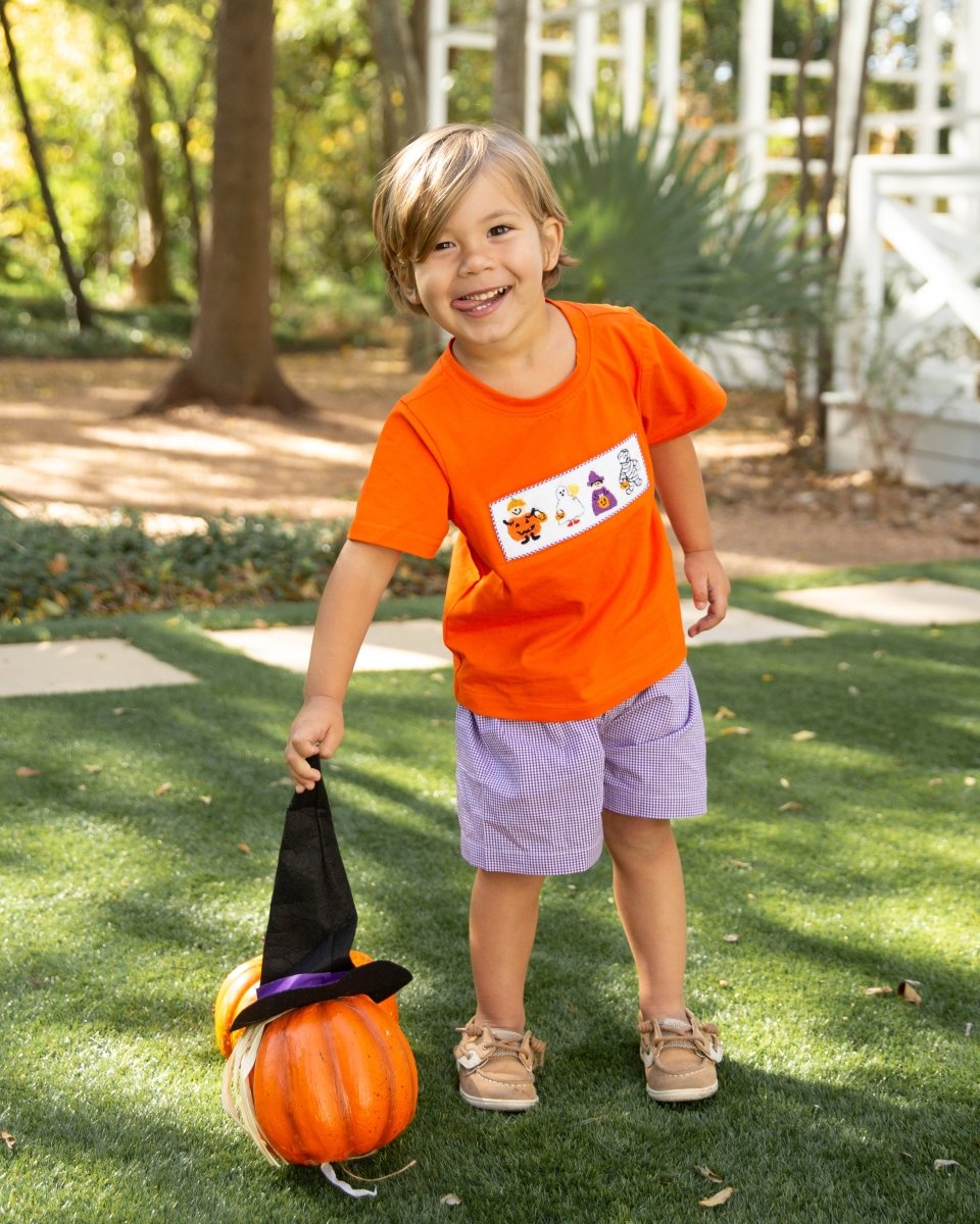 Trick - or - Treat - Robert Shorts - Ann + Reeves Kids