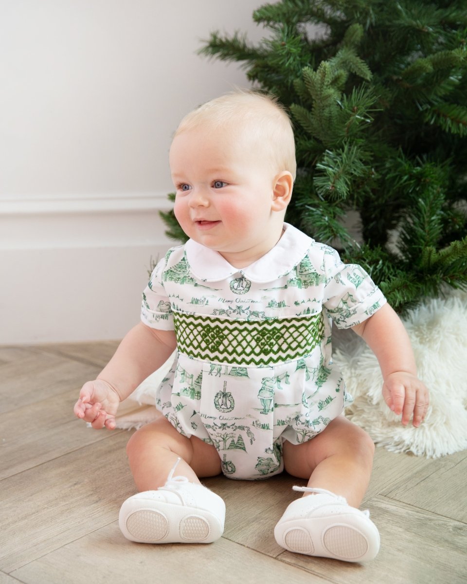 Christmas Toile - Henry Bubble - Ann + Reeves Kids