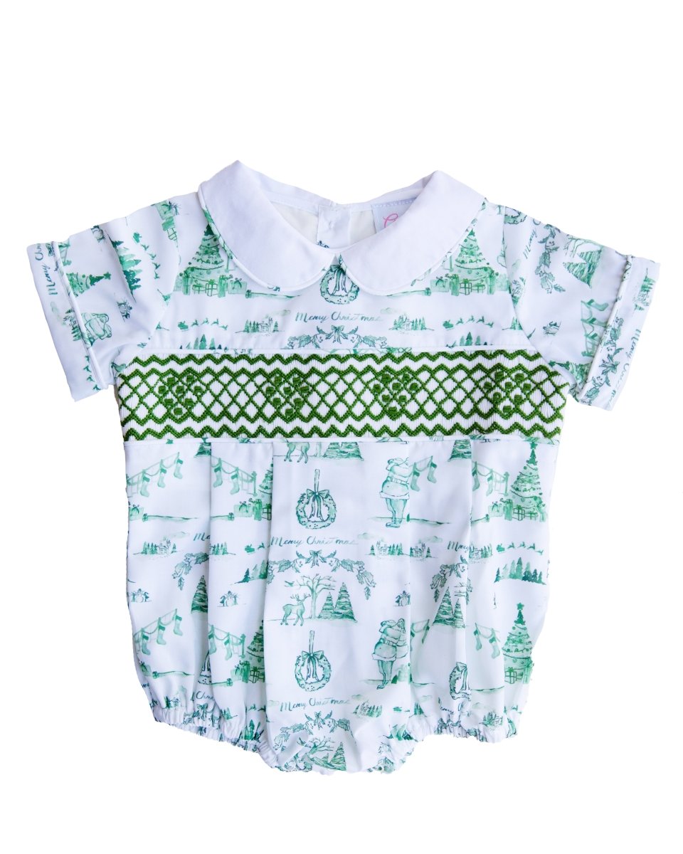 Christmas Toile - Henry Bubble - Ann + Reeves Kids