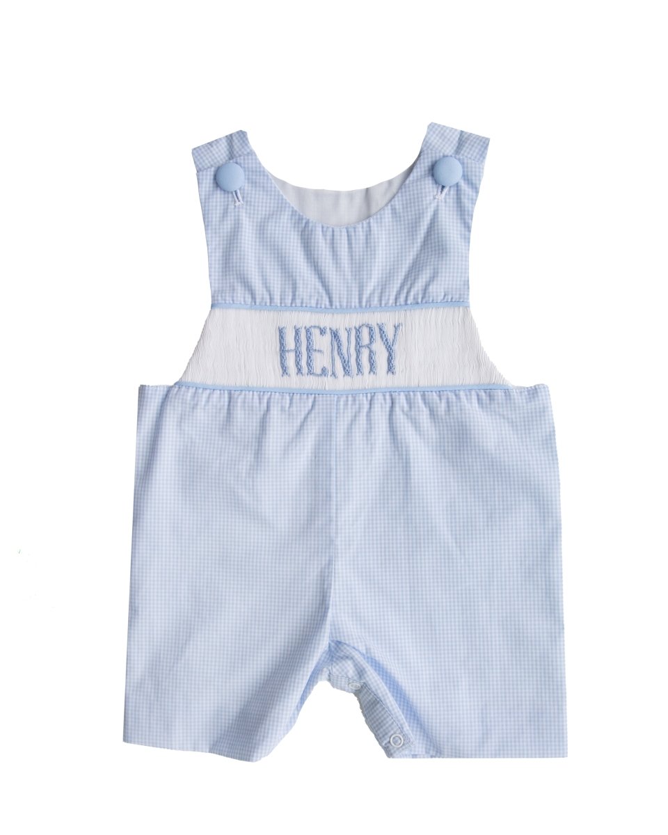 Gingham Got the Blues - Custom Anderson Jon Jon - Ann + Reeves Kids