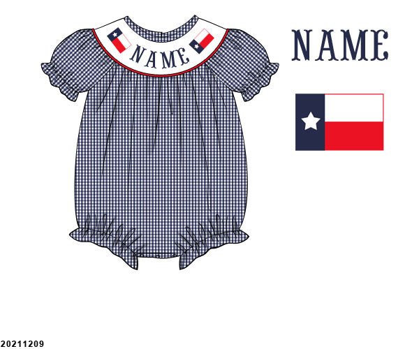 Heart of Texas - Custom Annie Bubble - Ann + Reeves Kids