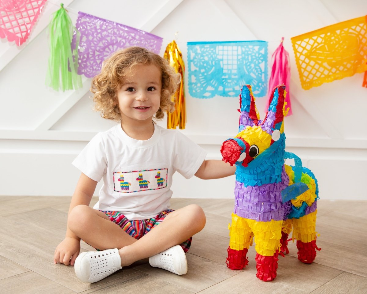 Pinata Party - Robert Shorts Set - Ann + Reeves Kids