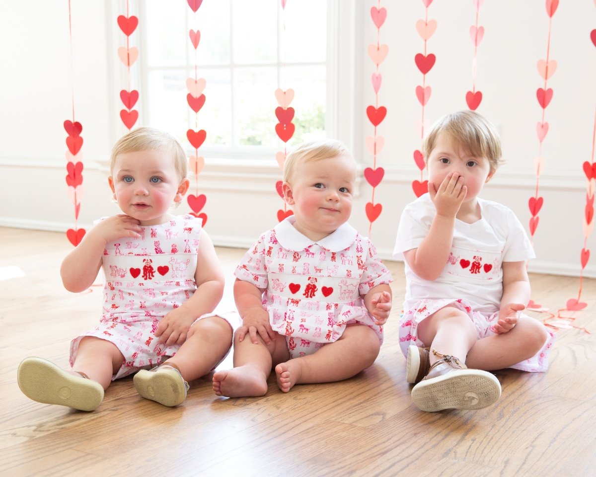 Puppy Love - Robert Shorts Set - Ann + Reeves Kids