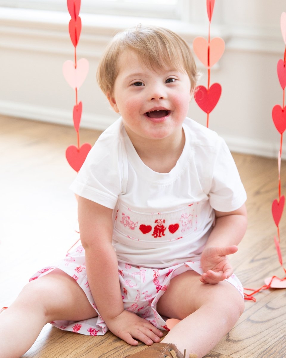 Puppy Love - Robert Shorts Set - Ann + Reeves Kids