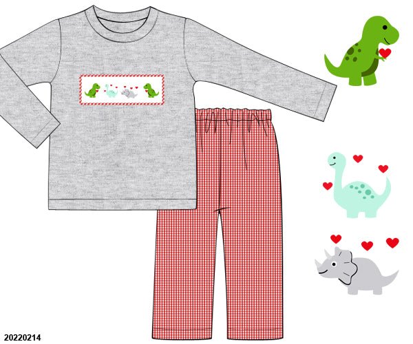 You're Dino - Mite! - George Pants - Ann + Reeves Kids