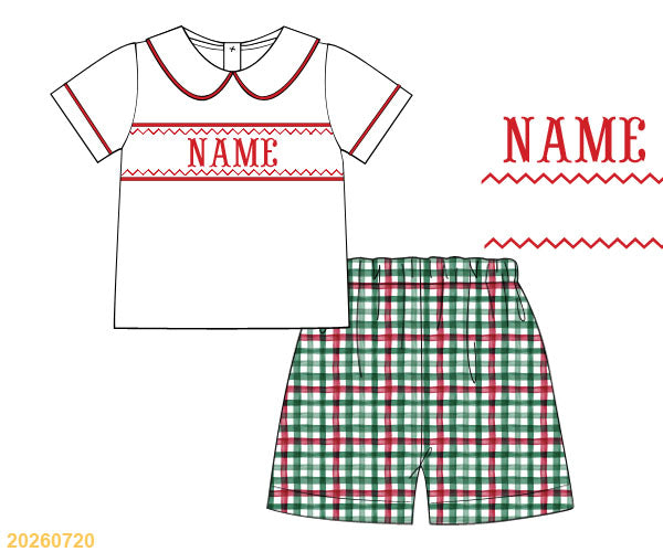 Holiday Traditions - Custom Walker Short Set