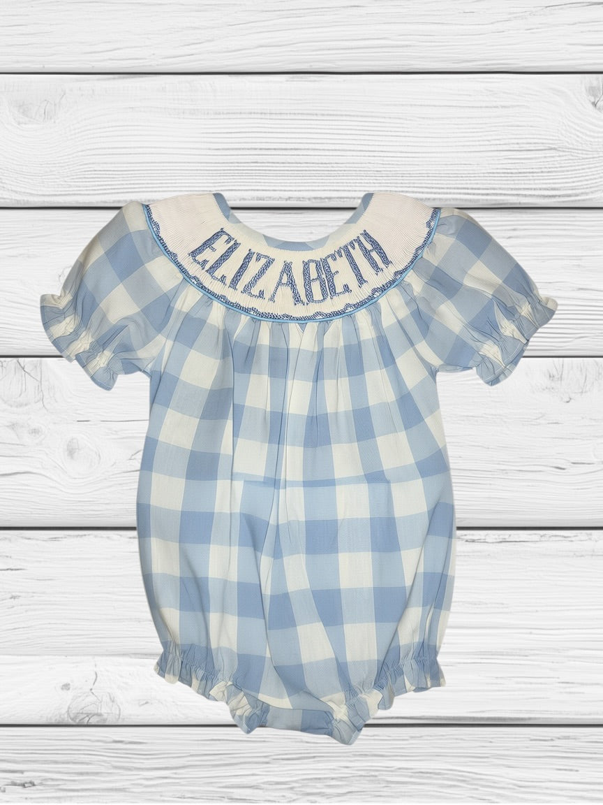 Elizabeth - 9M - Big Blues - Custom Annie Bubble