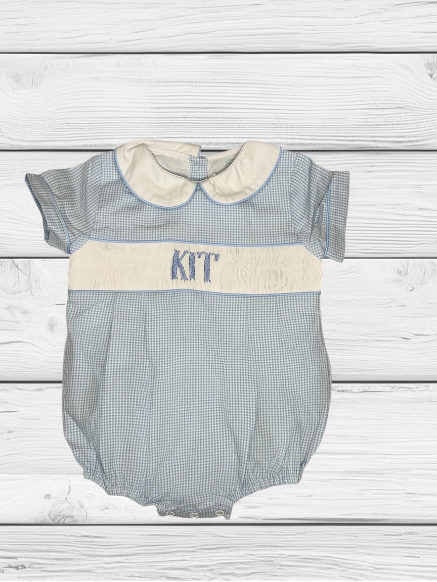 Kit - 6M - Gingham Got the Blues - Custom Henry Bubble