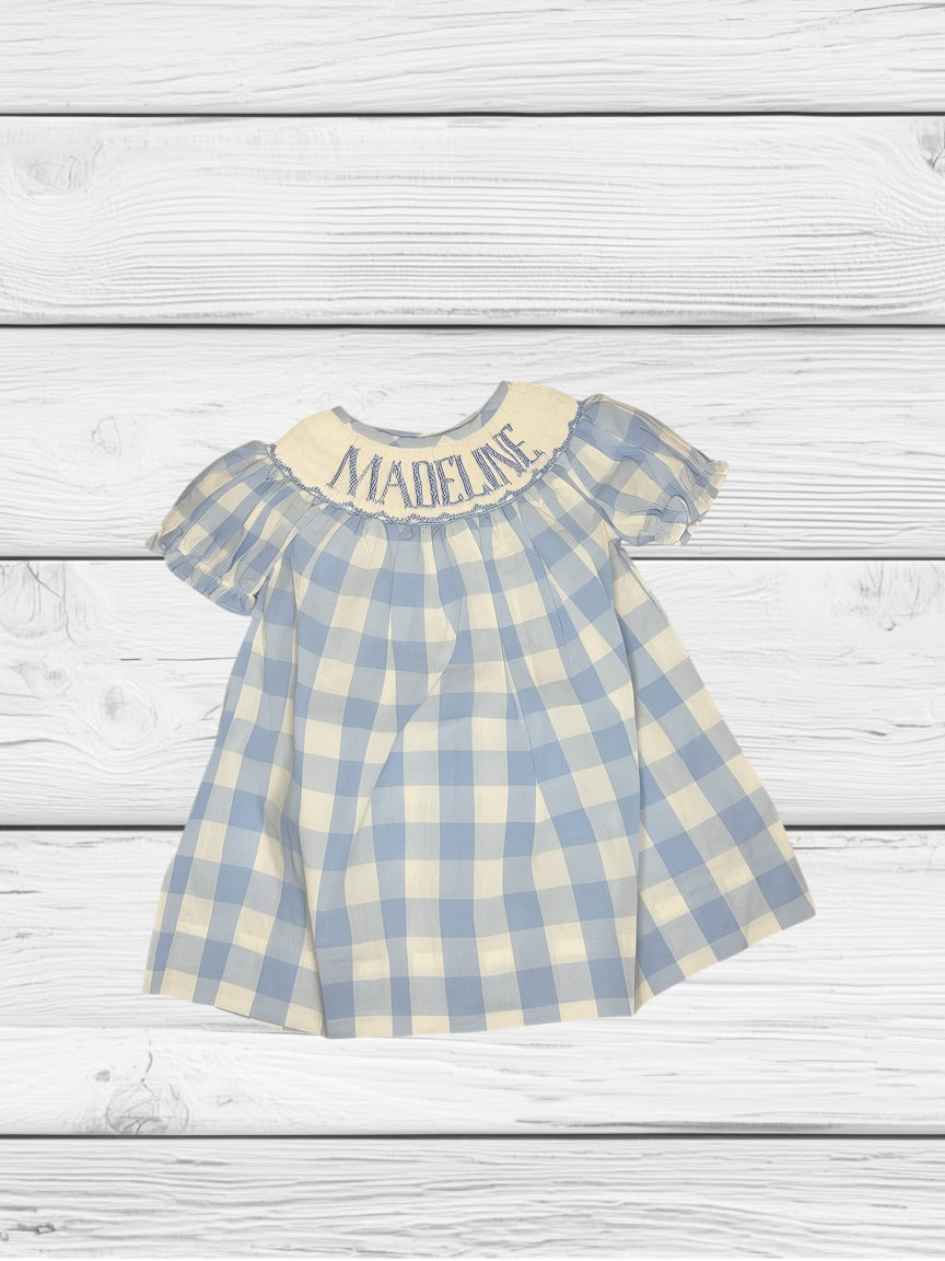 Madeline - 9M - Big Blues - Custom Emmie Dress