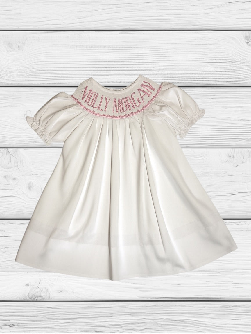 Molly Morgan - 2T - Simply Pink - Custom Emmie Dress
